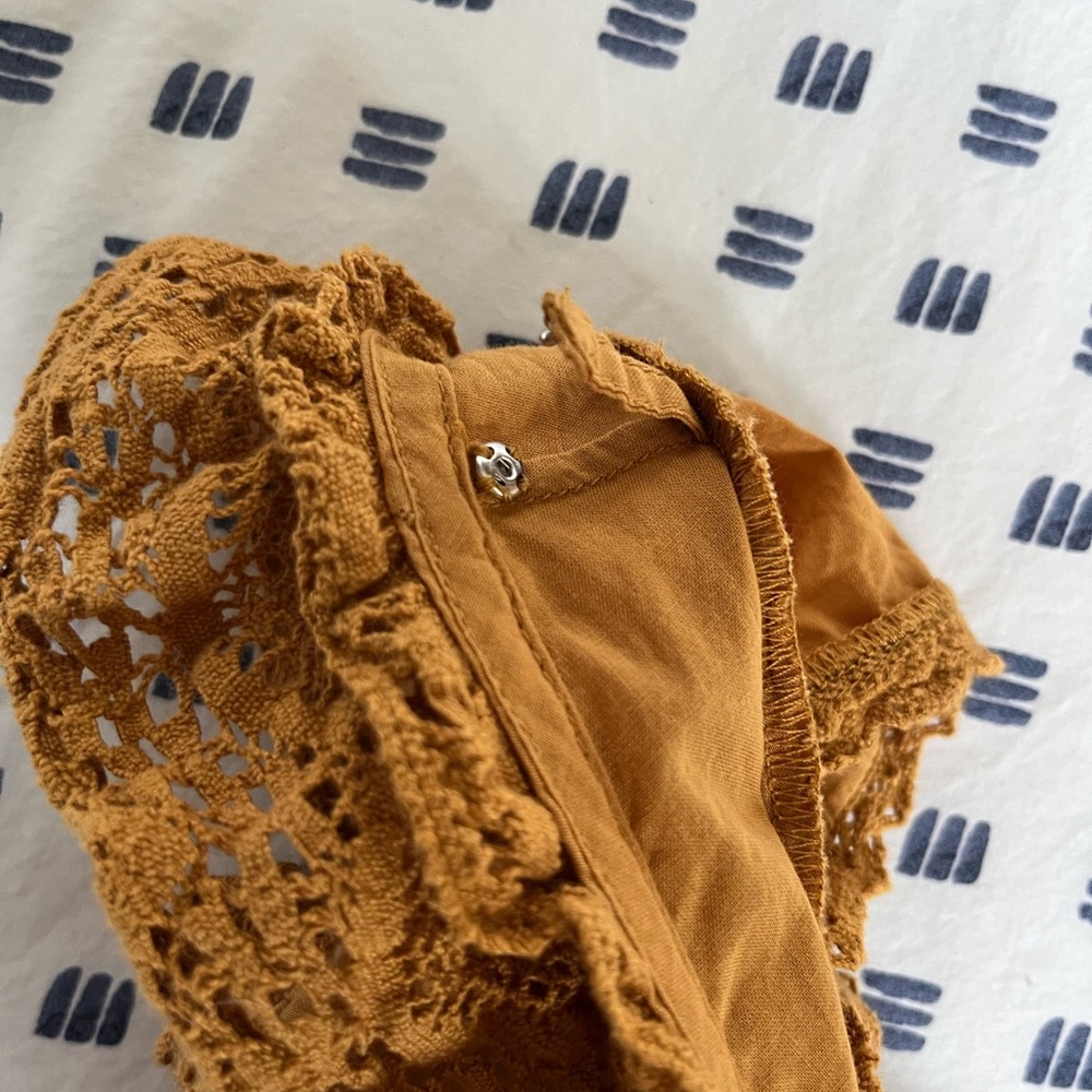 Sezane Lexi Ruffled Eyelet Blouse - Picture 7 of 7